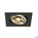  Image New tria 150 es111 encastré, carré, noir mat, max. 75w, lames ressorts