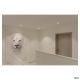  Image New tria 77, rond, led, alu brossé, 9,1w, 3000k, 38°, clips ressorts