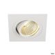  Image New tria 77, carré, led,  blanc mat, 9,1w, 2700k, 38°, alim et clip