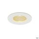  Image Patta-i encastré plafond, rond, blanc, 12w, 3000k, 38°, alim incluse