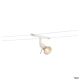  Image Syros, spot pour câble tendu, mr16, blanc