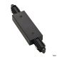  Image Connecteur droit pour rail 1 allumage 16a max, noir, avec alimentation