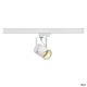  Image Euro spot 10 track, gu10, blanc, max. 25w, adaptateur 3 allumages inclus