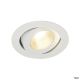  Image Contone®, encastré rond, blanc, led 16w variable 2000-3000k, lames ressorts
