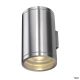  Image Rox up/down, applique extérieure, alu brossé, gu10/qpar111, 2x 50w max, ip44