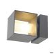  Image Square turn, applique extérieure, gris, g9/qt14, 42w max, ip44