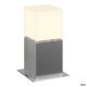  Image Square pole 30, borne extérieure, inox, e27, 20w max, ip44, inox 304