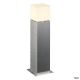  Image Square pole 60, borne extérieure, inox, e27, 20w max, ip44, inox 304