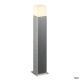  Image Square pole 90, borne extérieure, inox, e27, 20w max, ip44, inox 304
