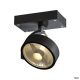  Image Kalu, applique et plafonnier intérieur, simple, noir, gu10/qpar111, 75w max