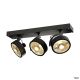 Image Kalu, applique et plafonnier intérieur, triple, noir, gu10/qpar111, 3x 75w max