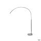  Image Fenda bow base, lampadaire intérieur, chrome, e27, 25w max, sans abat-jour
