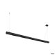  Image Q-line®, suspension intérieure, 2m, noir, led, 93w, 3000k, variable