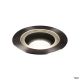  Image DASAR® 270, encastré de sol extérieur, symétrique, rond, noir mat/inox brossé, L