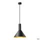  Image Phelia 25, suspension intérieure, ø 27,5 cm, noir/doré, e27, 23w max