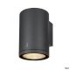  Image Enola, applique extérieure, rond, l, anthracite, led, 35w, 3000k/4000k, ip65
