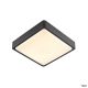 Image Ainos sensor, applique plafonnier ext carré anthr led 18w 3000k/4000k détecteur