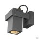 Image THEO BRACKET, applique et plafonnier extérieur, anthracite, GU10, QPAR51, 7W max
