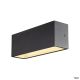  Image Sitra cube applique ext l up/down anthracite led 24w 3000k/4000k ip44 cct switch