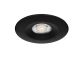  Image Aspen vol1 - encastré rond, fixe, noir, led 5w 36° 450lm 3000/4000k (cct)