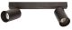  Image NOLAN B2 - Plaf./Appl. Mur, noir, a/lpe LED 6,6W 3000K 600lm incl.
