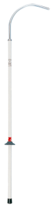  Image perche sauvetage 45 kv crochet fixe 1,65m