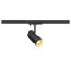  Image Noblo® spot, spot rail 1 allumage rond 2700k, 6,2w coupure fin phase, 32° noir