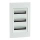  Image PrismaSeT XS - Coffret encastré 3 rangées 13 modules - sans porte