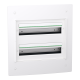  Image PrismaSeT XS - Coffret encastré 2 rangées 18 modules - sans porte