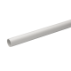  Image Mureva Tube - conduit rigide non tulipé PVC gris - Ø25mm/3m - au mètre linéaire