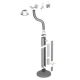  Image Optiline 45, colonne mobile aluminium 2 faces 2,45 m