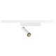  Image GRIP! S, spot rail 1 allumage, cylindrique, 3000 K, 11W, PHASE, 29°, blanc/noir