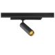 Image GRIP! M, spot rail 3 allumages, cylindrique, 3000 K, 20W, PHASE, 42°, noir/or