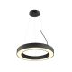  Image MEDO® RING 60, suspension, L300 cm, 3000/4000 K, 110°, DALI, Touch, noir