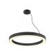  Image MEDO® RING 90, suspension, L300 cm, 3000/4000 K, 110°, DALI, Touch, noir