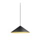  Image MAGICO 55, suspension, E27, L180 cm, simple, 10W, noir mat/or