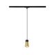  Image Puri 2.0 cone, suspension, gu10, longueur susp. 200 cm, 1x max. 6 w, noir / doré