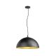  Image FORCHINI 50, suspension, E27, L150 cm, 40W, noir mat/or mat