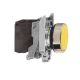 Image Harmony xb4 - bouton poussoir - affleurant - 1f - ø22 - jaune