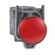  Image Harmony xb4 - voyant - avec led - 400vac - ø22 - cabochon lisse rouge