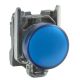  Image Harmony xb4 - voyant - avec led - 24vacdc - ø22 - cabochon lisse bleu