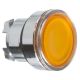  Image Harmony xb4 - tête poussoir lumineux led affleurant - lisse - ø22 - orange