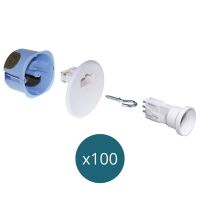 Pack 100 kits Pt Cent. DCL D67 FD E27 "TOP CHANTIER"