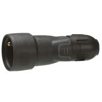  Image Prolongateur caoutchouc 2P+T 16A IK08 &agrave; t&eacute;moin de tension