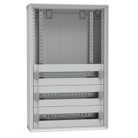  Image Coffret saillie 3x24 modules + espace d&eacute;di&eacute; 400mm - XL&sup3; HP 160