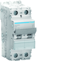  Image Disjoncteur 50A 2P 15kA Courbe D 2modules