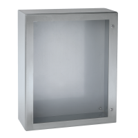  Image PanelSeT S3X - enveloppe compacte - inox 304L - finition bross&eacute; - 500x400x200mm