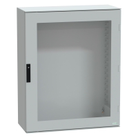  Image PanelSeT - Coffret polyester 1056x852x350 - Porte vitr&eacute; - IP66 Ral 7035