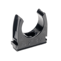  Image Mureva FIX - fixation tube sans halog&egrave;ne - &Oslash;25mm - noir RAL 9005