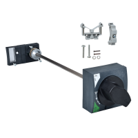  Image Acti9 - Commande rotative frontale pour NG125 3P ou 4P - Poign&eacute;e noire